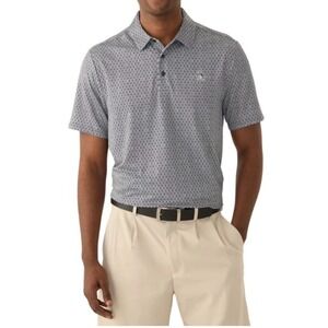 ORIGINAL PENGUIN | Men's‎ Large Geometric Print Short Sleeve Golf Polo Shirt, L